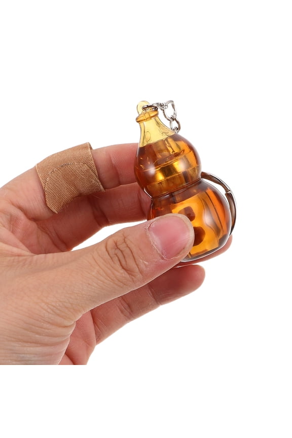 Finger Sliders Fidget Gourd Keychain Fidget Toy For Anxiety Relief While Traveling 1Pcs