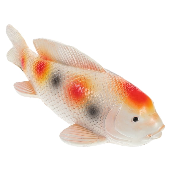 OFFIGAM Realistic Floating Fish Ornaments Set for Garden Pond Landscape Decoration, 1 Set