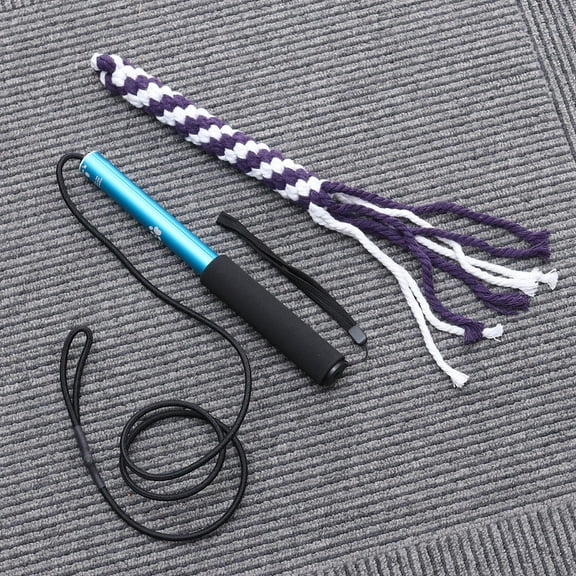 OFFIGAM Large Dog Flirt Pole for Mental and Physical Exercise, Interactive Pet Toy Set for Training and Play