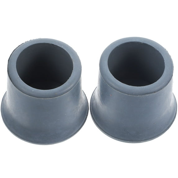 OFFIGAM 2-Pack Grey Furniture Leg Caps Chair Pads for Hardwood Floor and Anti- Safety