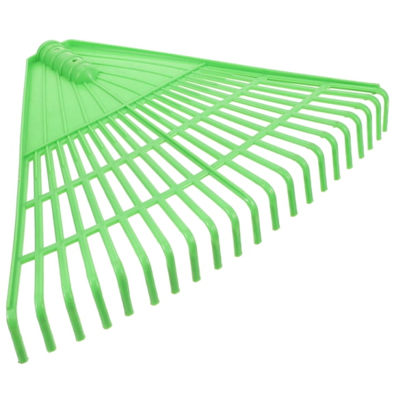 OFFIGAM Wide Leaf Rake 1-Pack Lawn and Yard Tool for Homeowners and Outdoor Cleanup