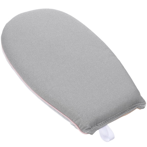 OFFIGAM Light Grey Ironing Mitt with Extended Safety Length for Home and Garment Steaming Use