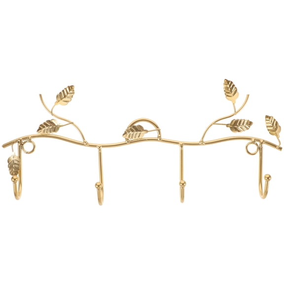 OFFIGAM Nordic Style Golden Iron Heavy Duty Wall Hook for Home Multi-Function Hanger