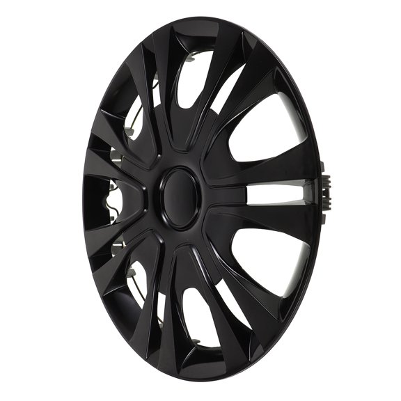 OFFIGAM Golf Cart Hub Caps Black Explosion Proof Material Stylish Wheel Rim Cover