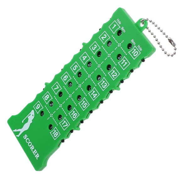 OFFIGAM Golf Stroke Counter Portable Clicker Lightweight Green Golf Scorekeeper with High Visibility Display