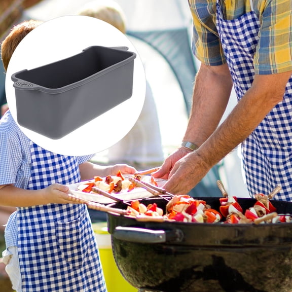 OFFIGAM Silicone Grease Cup Liner for Camping - Non-Leak Drip Pan Replacement, and Easy to Clean