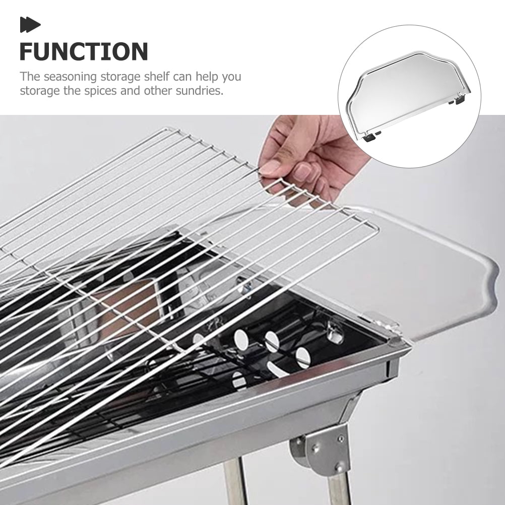 Large Grill Racks OFFIGAM Portable Grilling Rack Storage Shelf 33.5 x 29 cm BBQ Accessory ...