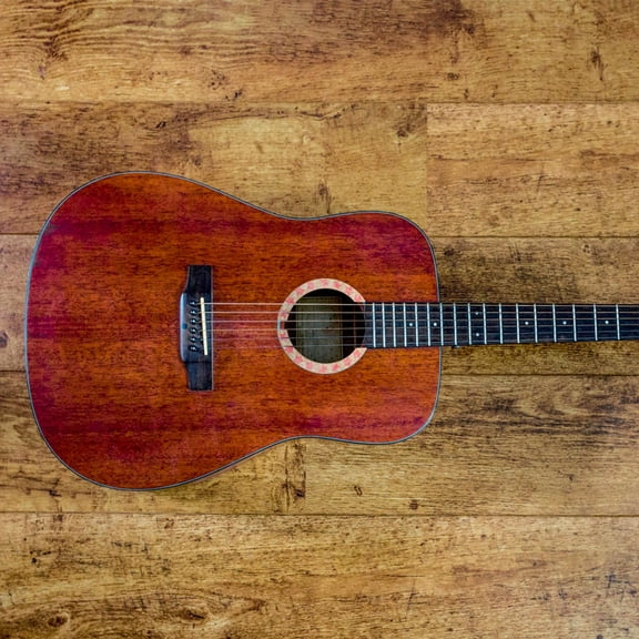 OFFIGAM Multi-Color Round PVC Guitar Fingerboard Decals for Daily Practice and Decoration, 1 Set