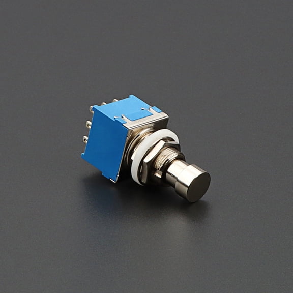 OFFIGAM Guitar Foot Switch Pedal 9 Pin Metal Stomp Switch Compatible with Guitar Amplifiers