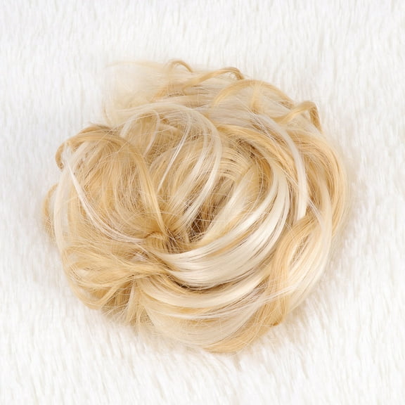 OFFIGAM Hair Braid Ropes Fluffy Curly Wig Hair Tie for Women Concerts 1Set