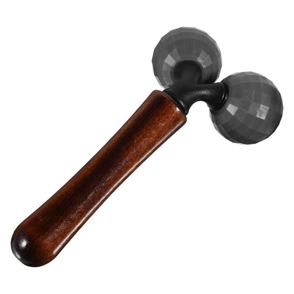 OFFIGAM Facial Massager Multi Color Plastic Wood Portable Relaxation V Shape Design