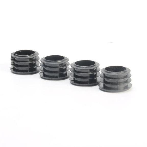 OFFIGAM 12Pcs Mountain Bike Handlebar End Plugs Black Plastic Wear Resistant Cycling Accessories