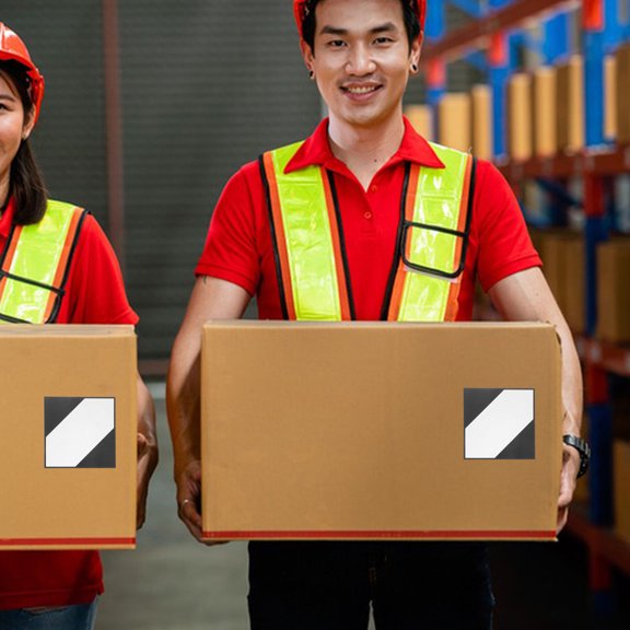 OFFIGAM Handling Labels Limited Quantity Stickers Multi Copperplate Adhesive for Boxes and Bins 100Pcs