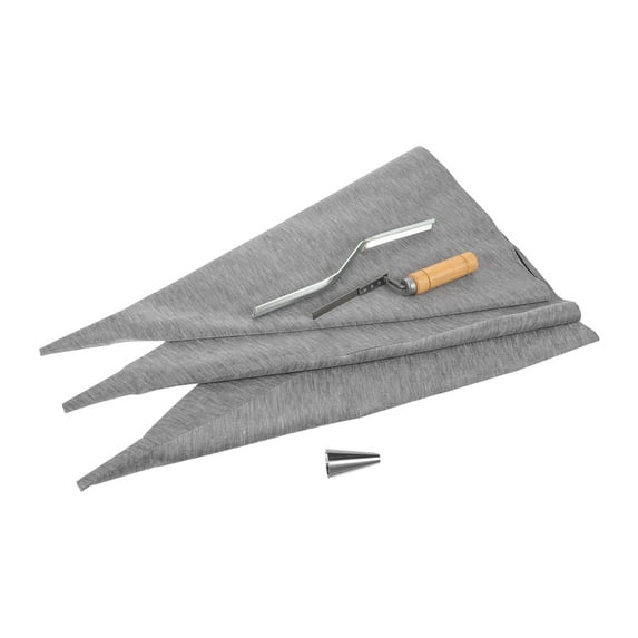 OFFIGAM Precision Grouting Tool, Metal Tip, Airtight, Grey, for Home Use 1Set