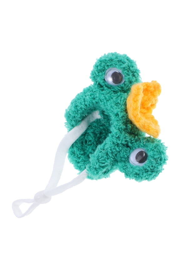 Hedgehogs Lizards Guinea Pigs Pet Hat Green Knitted Lightweight Adjustable Strap for Parties 1Pack