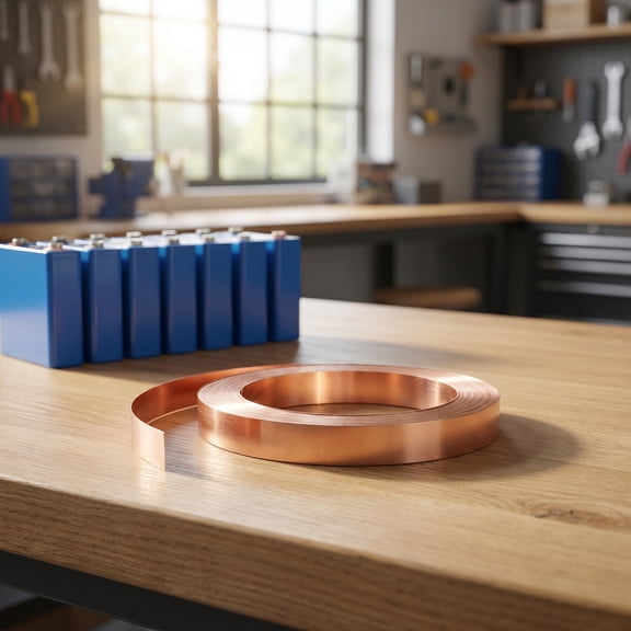 OFFIGAM High Purity Copper Sheet Roll for Battery Welding, Electrical Conductivity, Crafts and Repair Projects