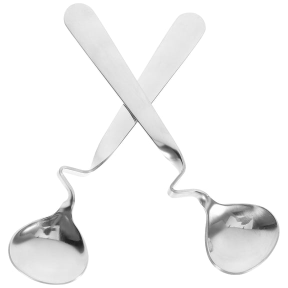 OFFIGAM honey teaspoon Honey Spoons Stainless Steel Secure Holding for Tea Accessories 2PCS
