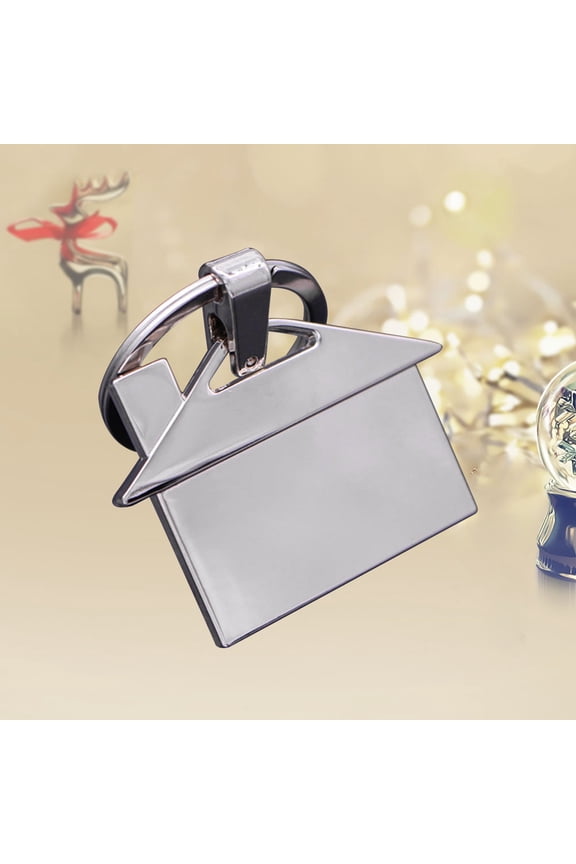 House Shape Key Chain Charm Keyring 1Pack