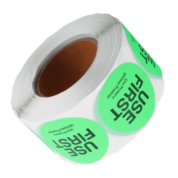 OFFIGAM Inventory Organizer Label Light Green Removable Day Label for Food Storage and Kitchen Containers