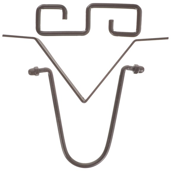 OFFIGAM Iron Rain Chain Hook Set V-Shaped Splash Guard for Home Use Outdoor Gutter Downspout Accessory