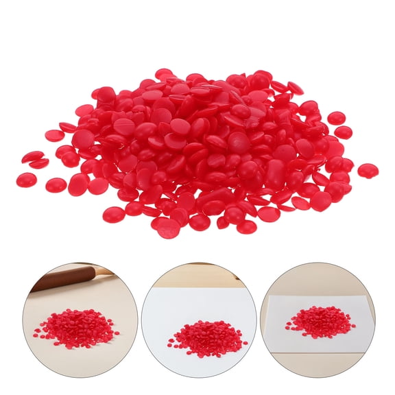 OFFIGAM Red Flexible Jewelry Wax Beads for Precision Crafting and Detailed Jewelry Making Supplies