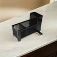 thumbnail image 1 of OFFIGAM Black Compact Kitchen Sink Drain Rack for Efficient Multi-Purpose Storage, Drying, and Kitchen Organization, 1 of 8