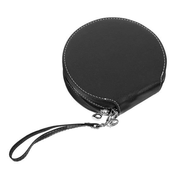 OFFIGAM Large Capacity Black Car Cd Storage Case Portable Media Case for Disc Organization