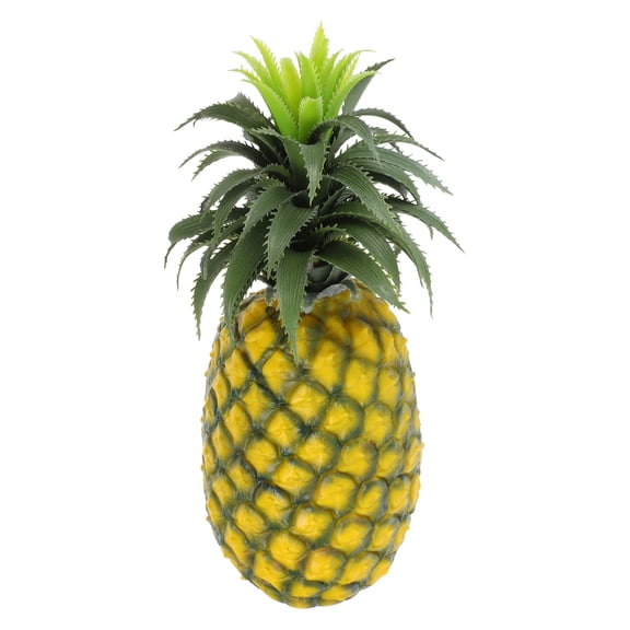 OFFIGAM Lifelike Fake Pineapple Model for Photography Prop and Tropical Theme Home Decoration