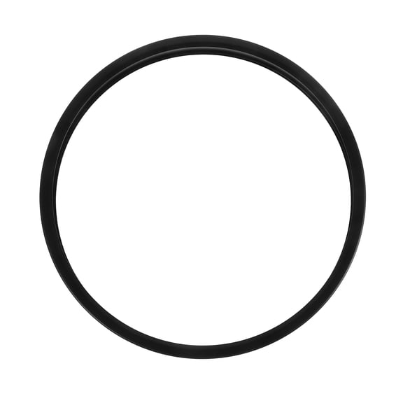 OFFIGAM Lightweight Black Metal Clock Frame Ultra-Thin Clock Shell Replacement for Quartz Clocks