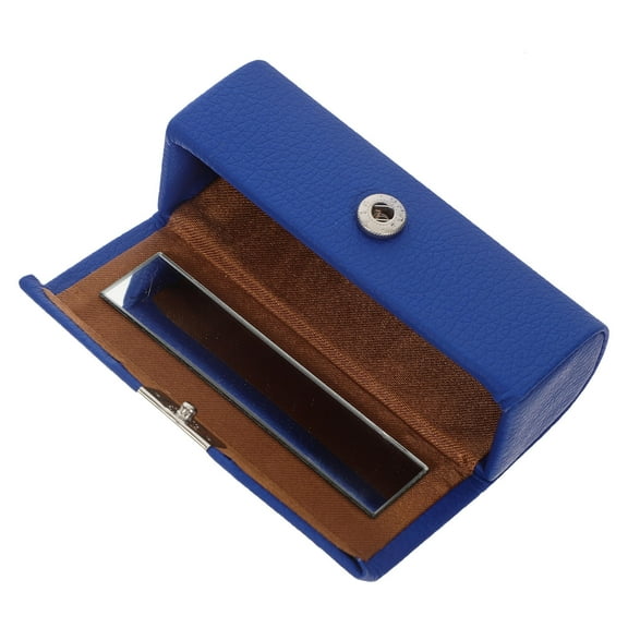 OFFIGAM Lipstick Container Lip Gloss Case Blue Pu 1Set