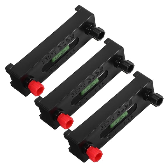 OFFIGAM Load Resistor Construction Kit for Science Experiments and Classroom Learning with 5 10 15 Resistors in Black Plastic