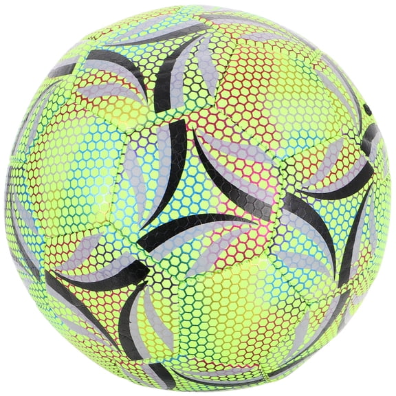 OFFIGAM Luminous Soccer Ball Multi PU Official Size and Weight Enhanced Visibility for All Levels