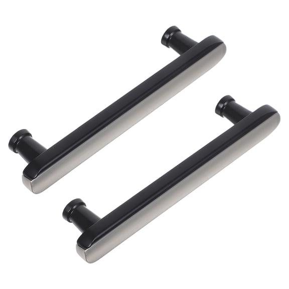 OFFIGAM Luxurious Zinc Alloy Handle 1 Set Versatile Application Silver for Kitchen Cupboards Furniture