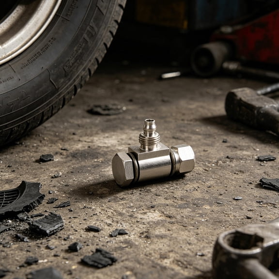 OFFIGAM Manual Tire Changer Air Valve Replacement Part with Leakproof Design and Easy Installation for Performance