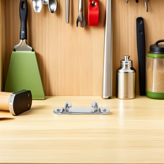 OFFIGAM Marine Bow Chock Polished Stainless Steel Mooring Line Guide for Boats Silver