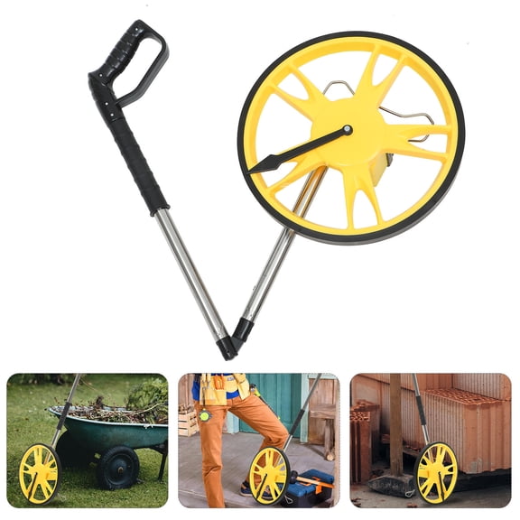 OFFIGAM Digital Measuring Wheel Lightweight Portable with Accurate Display, Stainless Steel Frame and Rubber Grip for Easy Measurement