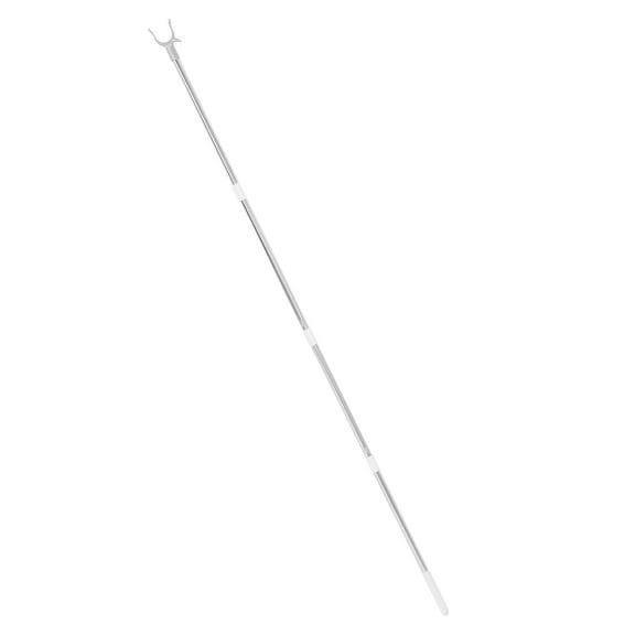 OFFIGAM Hanging Clothes Rods Reach Pole with Plastic Material, 1 Set for Easy and Organized Clothing Storage