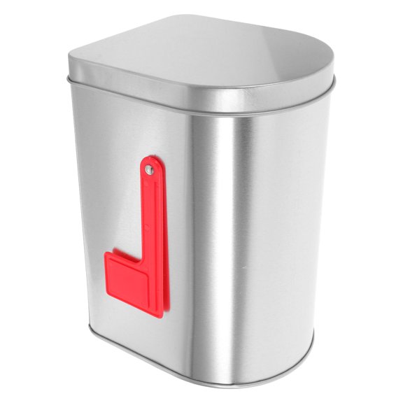 OFFIGAM Metal Mailbox Cookie Tin in Assorted Colors for Storage and Decoration
