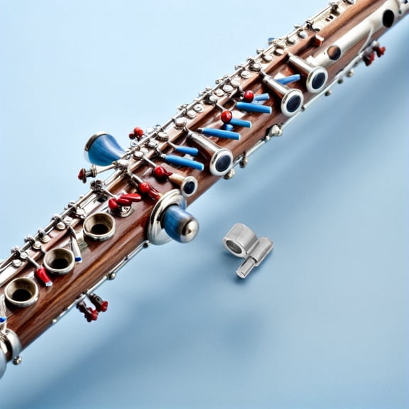 OFFIGAM Trombone Replacement Key Metal Smooth Tone Musical Instrument Accessory