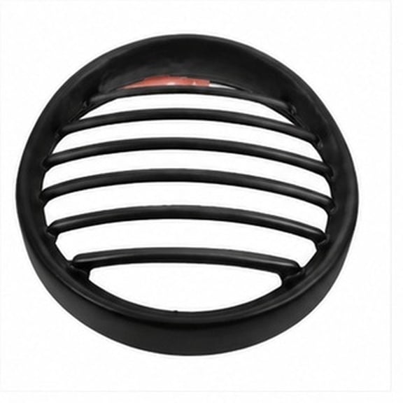 OFFIGAM Black Retro Headlight Mesh Guard Durable Plastic Cover for Protection