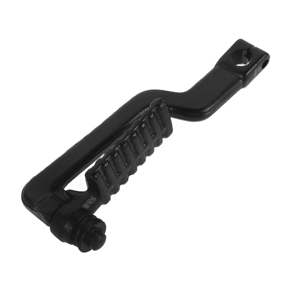 OFFIGAM Black Metal Motorcycle Starting Lever for Easy Engine Ignition - 1 Piece Replacement Part
