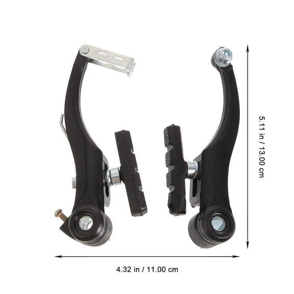 OFFIGAM 1 Pair Cycling Brake Calipers with Unique Groove Design for and Stable Stopping Performance