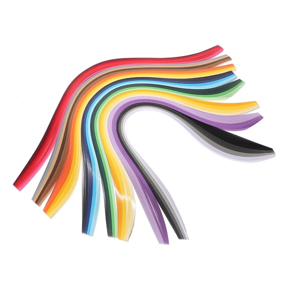 OFFIGAM Multi Color Gradient Paper Quilling Strips Kit for DIY Handmade Craft Decoration and Art Projects