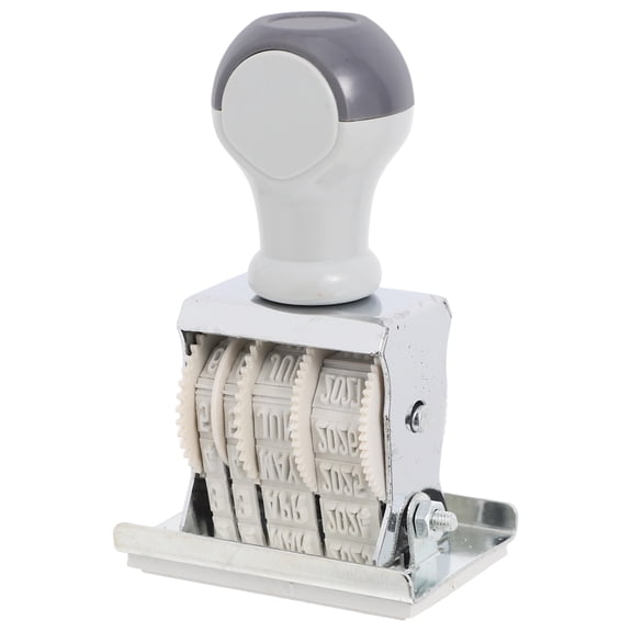 OFFIGAM Multi Color Portable Date Stamper with Easy Rotate Wheel for Office and Scrapbooking
