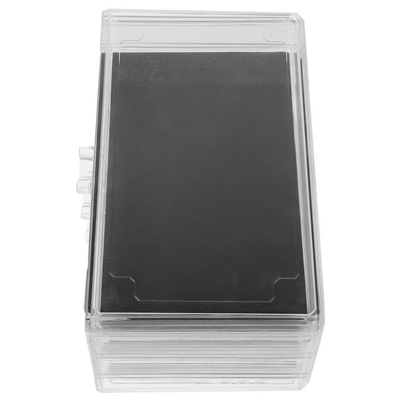 OFFIGAM Acrylic Multi-Layer Organizer Case for Manicure Tools, Nail Art Supplies, Jewelry Storage, and Cosmetic Accessories