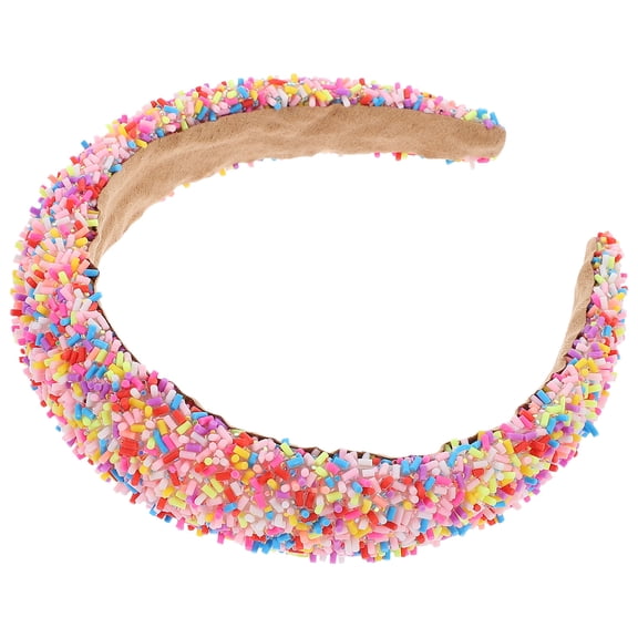 OFFIGAM Multicolor Wide Headbands, Plastic and Sponge, Comfortable and Stable for Hairdressing