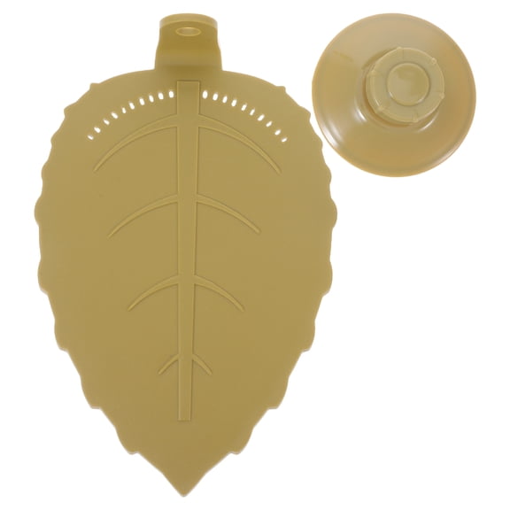 OFFIGAM Multifunctional Leaf Shaped Turtle Platform Floating Basking Ramp for Reptile Habitat