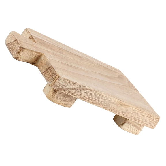 OFFIGAM Wooden Soap Dish Tray for Bathroom - Natural Wood Soap Holder, and Stylish 1 Set