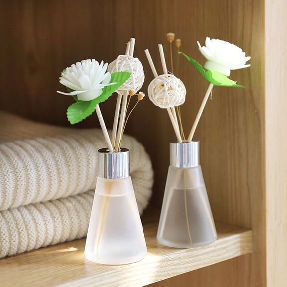 OFFIGAM Natural Reed Diffuser Sticks, 100 Count Rattan Reeds for Oil Bottles
