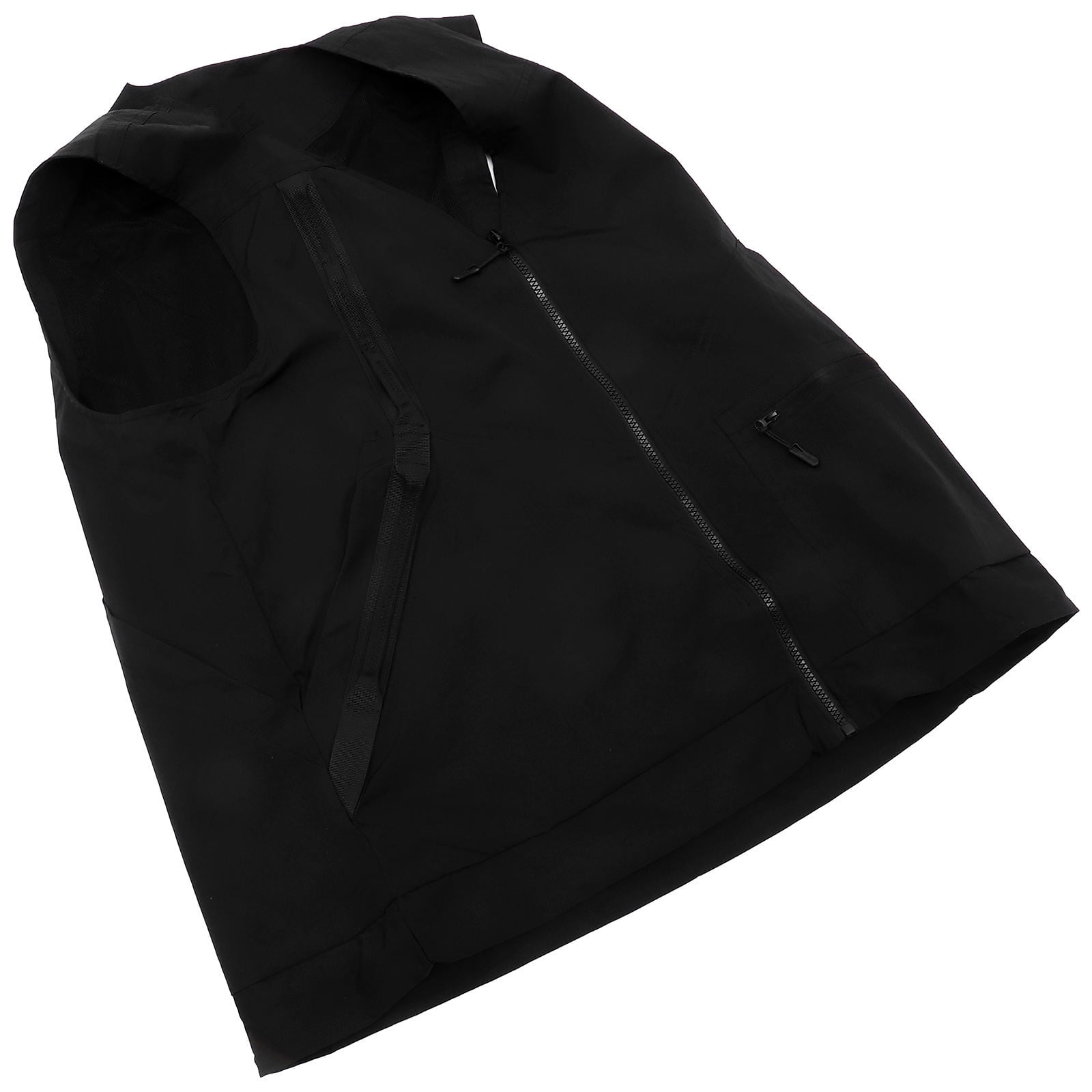 OFFIGAM Dog Handler Obedience Vest Black with Comfortable Mesh Lining, Zipper Pockets, and Adjustable Fit for Training